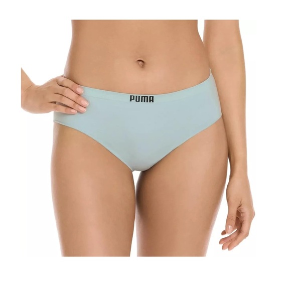 PUMA Women's Seamless Bikini Underwear, Microfiber, Tag-Free, 4-Pack - Picture 4 of 8